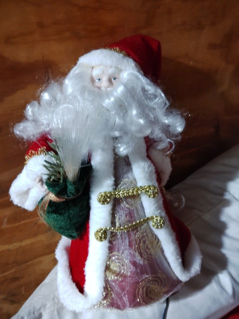 Santa Topper Minor Damage To Inside