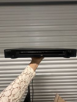 Sony DVD/CD Player – Black