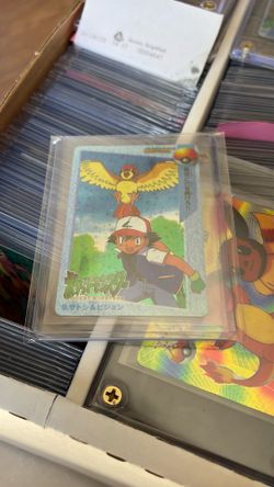 Ash pidgeotto vending machine sticker