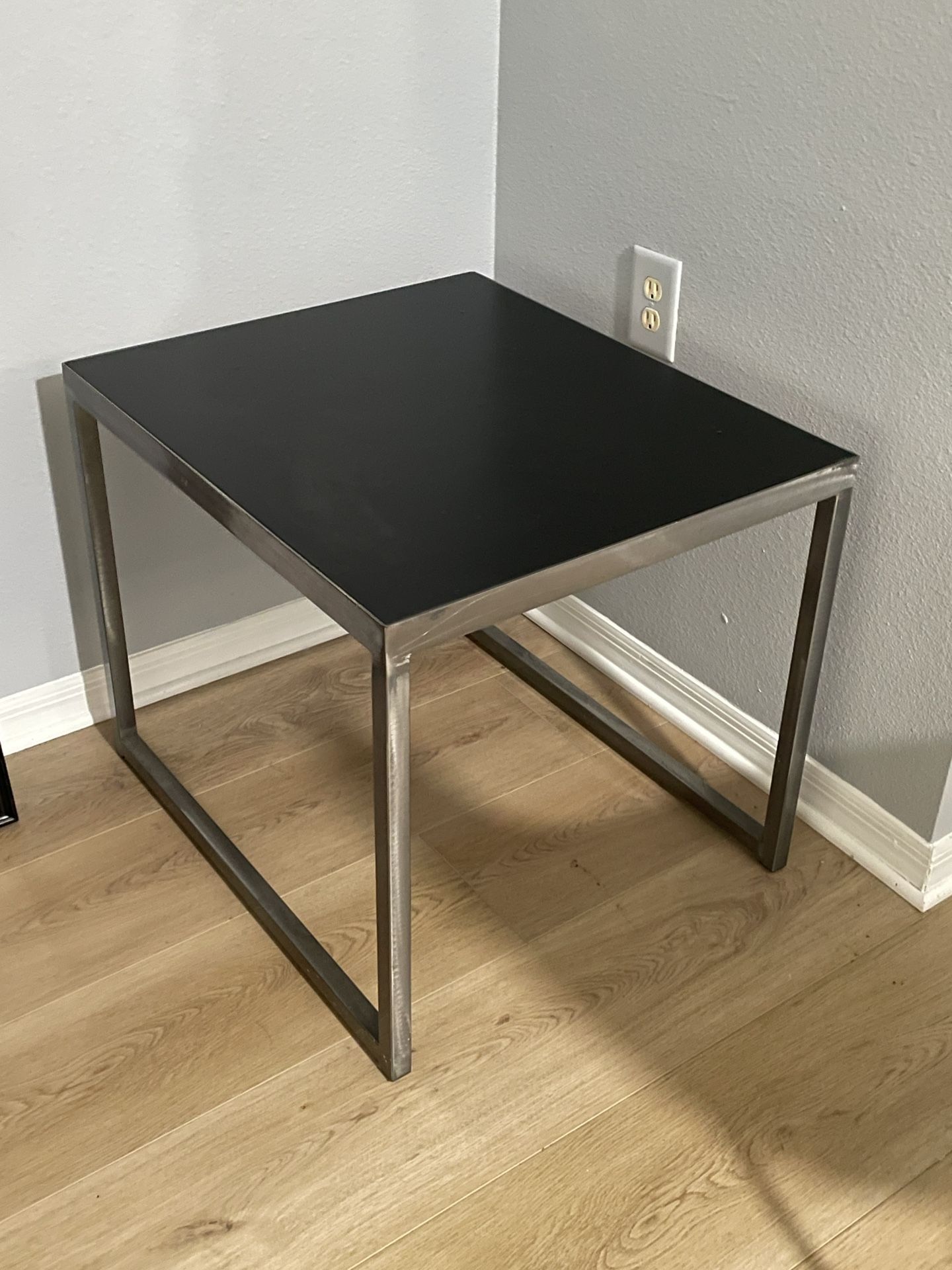 Night Stand Black 23x27 Inches