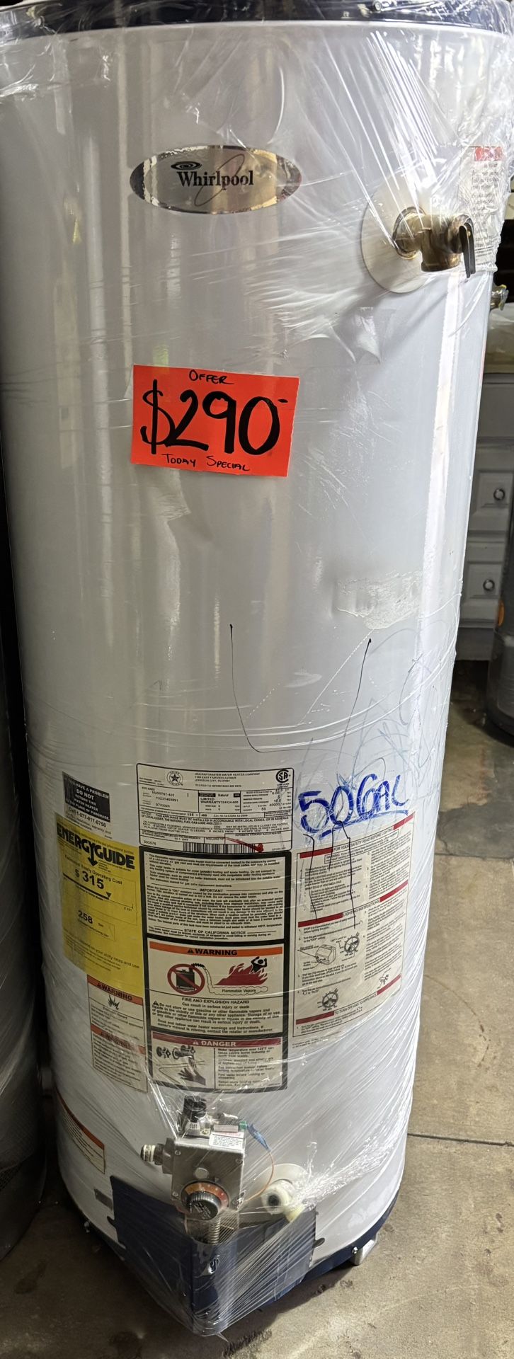 Water Heater ♨️50Gal