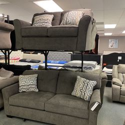 Grey Ashley Sofa And Loveseat 