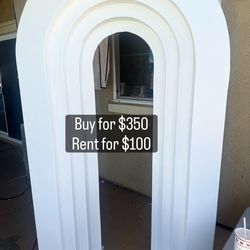 7ft 3d arch backdrop