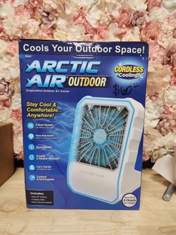 ARCTIC AIR
10 CFM 4-Speed Settings Portable Evaporative Air Cooler for Outdoor