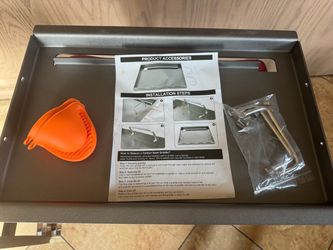 New Steel griddle