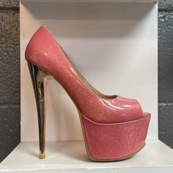 Rose gold High Heels