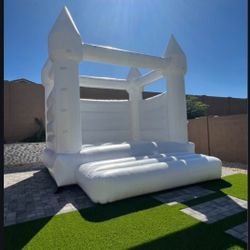 Large White Bounce House