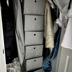 Hanging Closet Drawer Organizer 