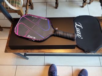 Luzz Pro-4 Inferno FR-Poly Core Pickleball Paddle with Case