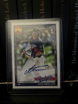 2026 Topps Alex Freeland 1991 Topps Autograph RC #91A-AF Dodgers