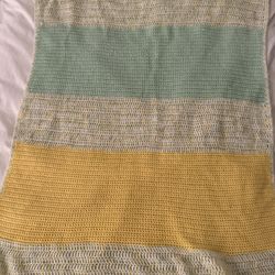 $5 handmade crochet baby blanket