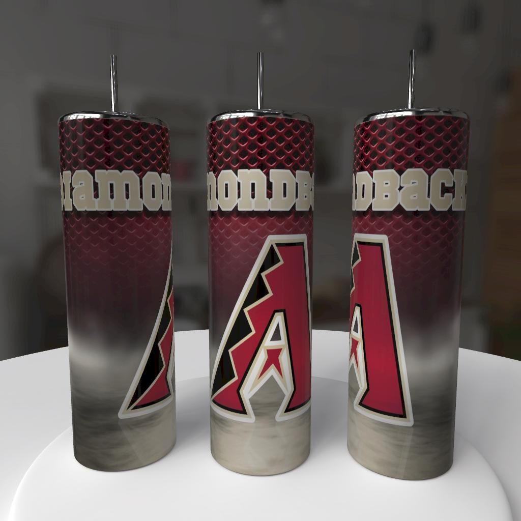 Arizona Diamondbacks Baseball Tumbler 