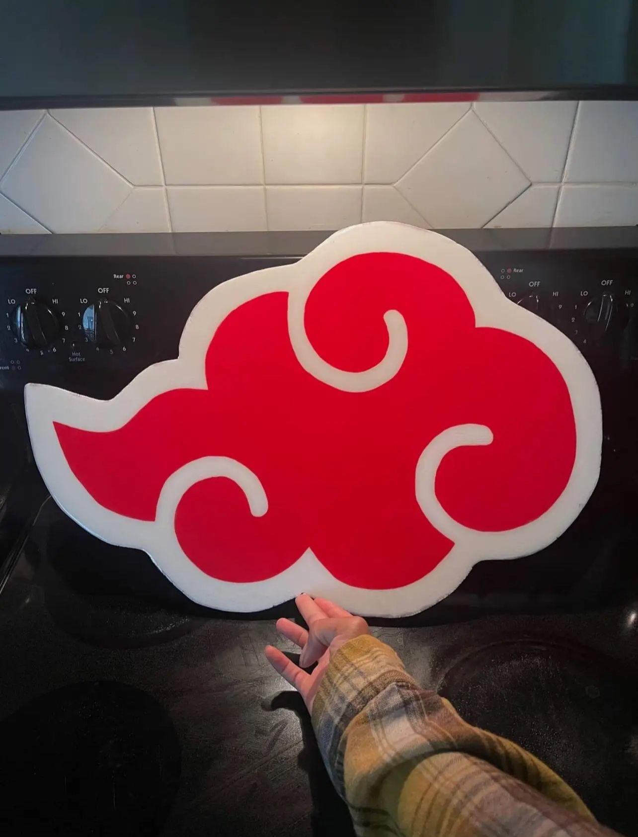 Naruto Akatsuki Cloud Custom Table /Wall Art