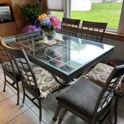 dining table and chairs