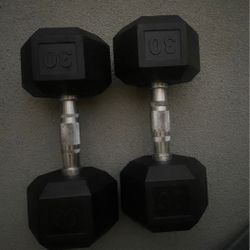 30lbs Dumbells 