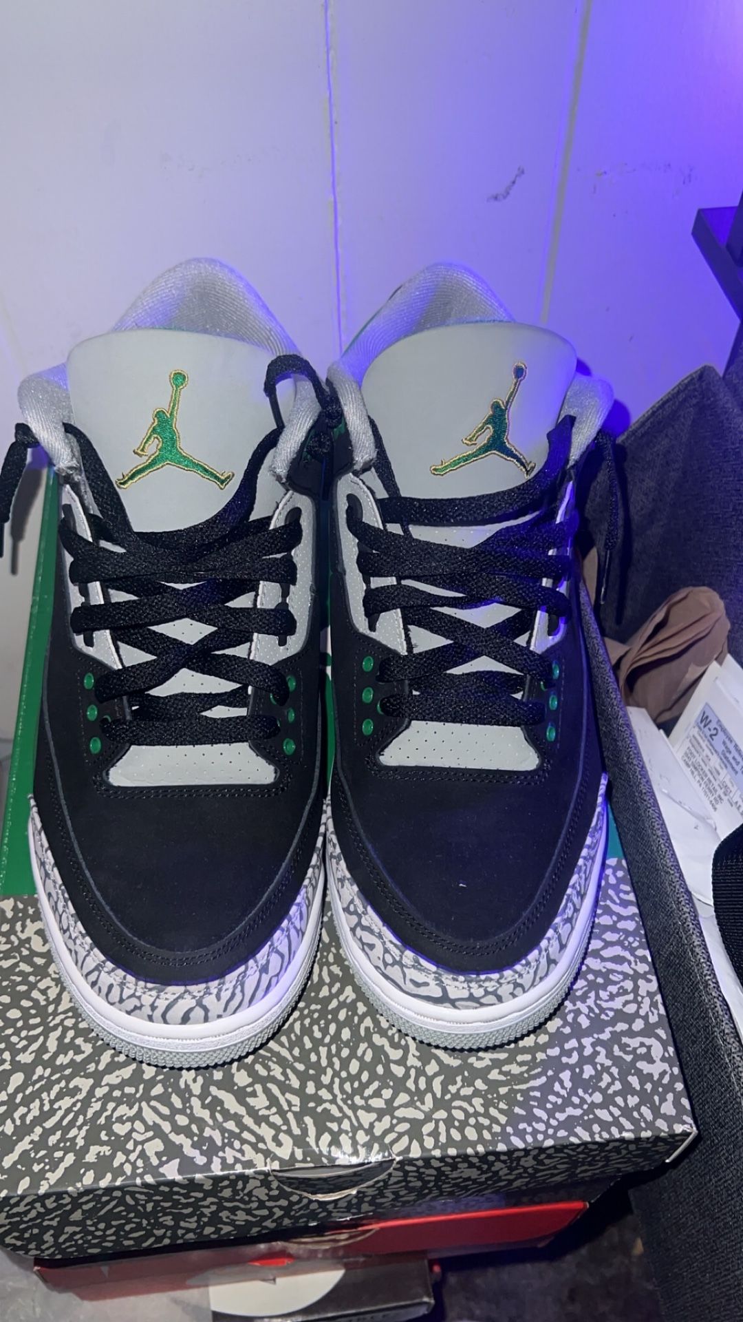 Jordan 3 Pine Green