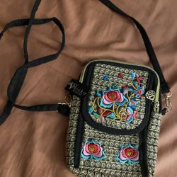 Brand New Embroidered Purse 