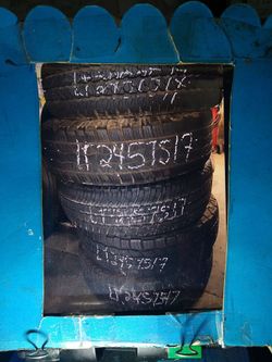 TIRE LT 245 75 17 EACH ELMOFLES