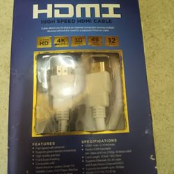 12FT VIBE 4K HDMI CABLE 