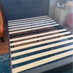 Full Size Platform Bed Frame No Box Spring Needed