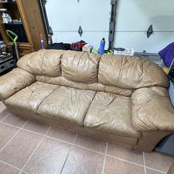 leather couches for free