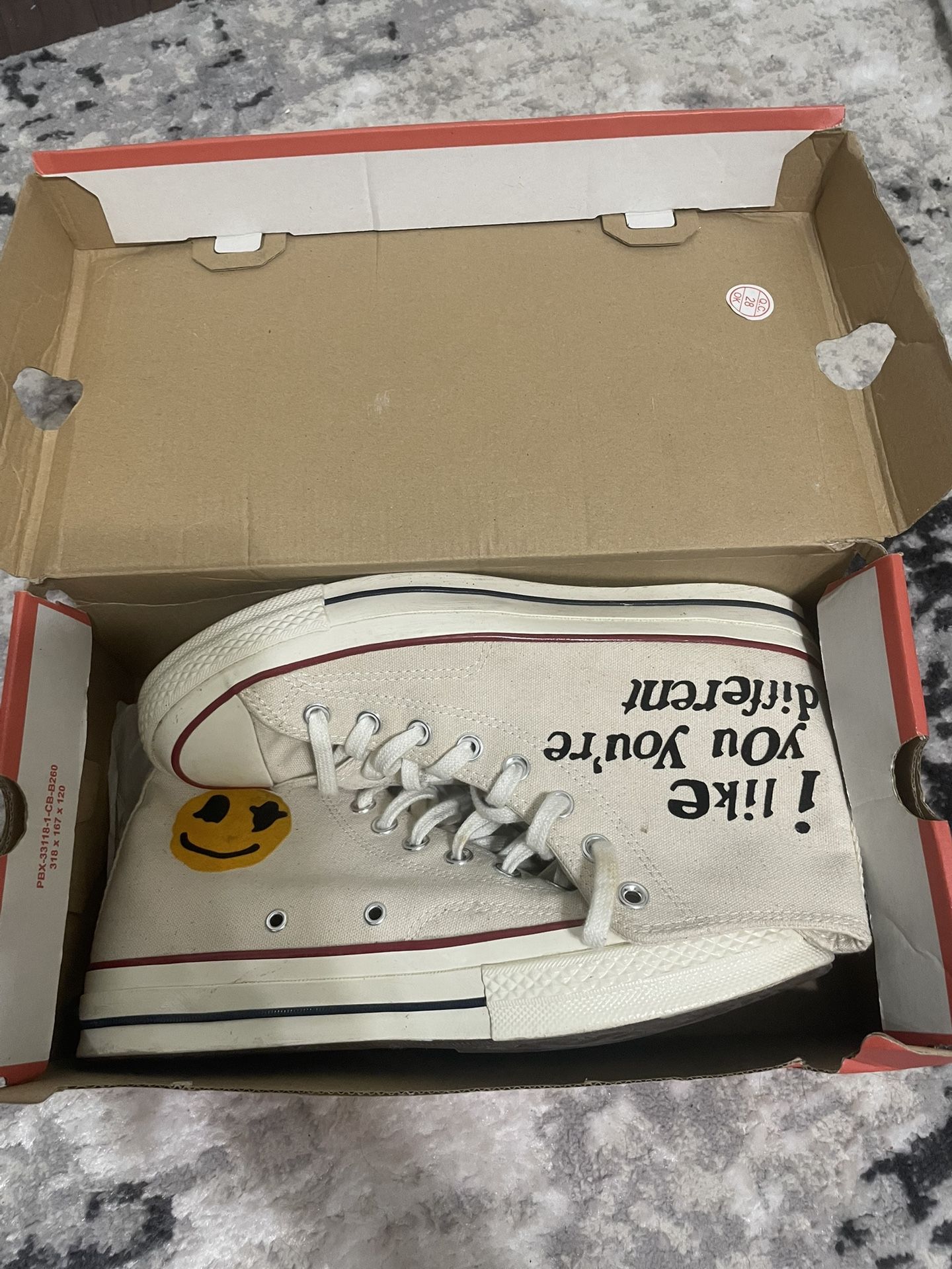 Cactus Plant Flea Market Custom Converse Chuck 70 Hi Kevin Concepts