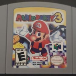 Mario Party 3 Nintendo 64 Video Game Cartridge N64