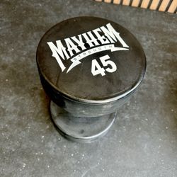 Mayhem Strength 45lb Dumbbell