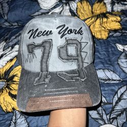New York Denim Hat 79