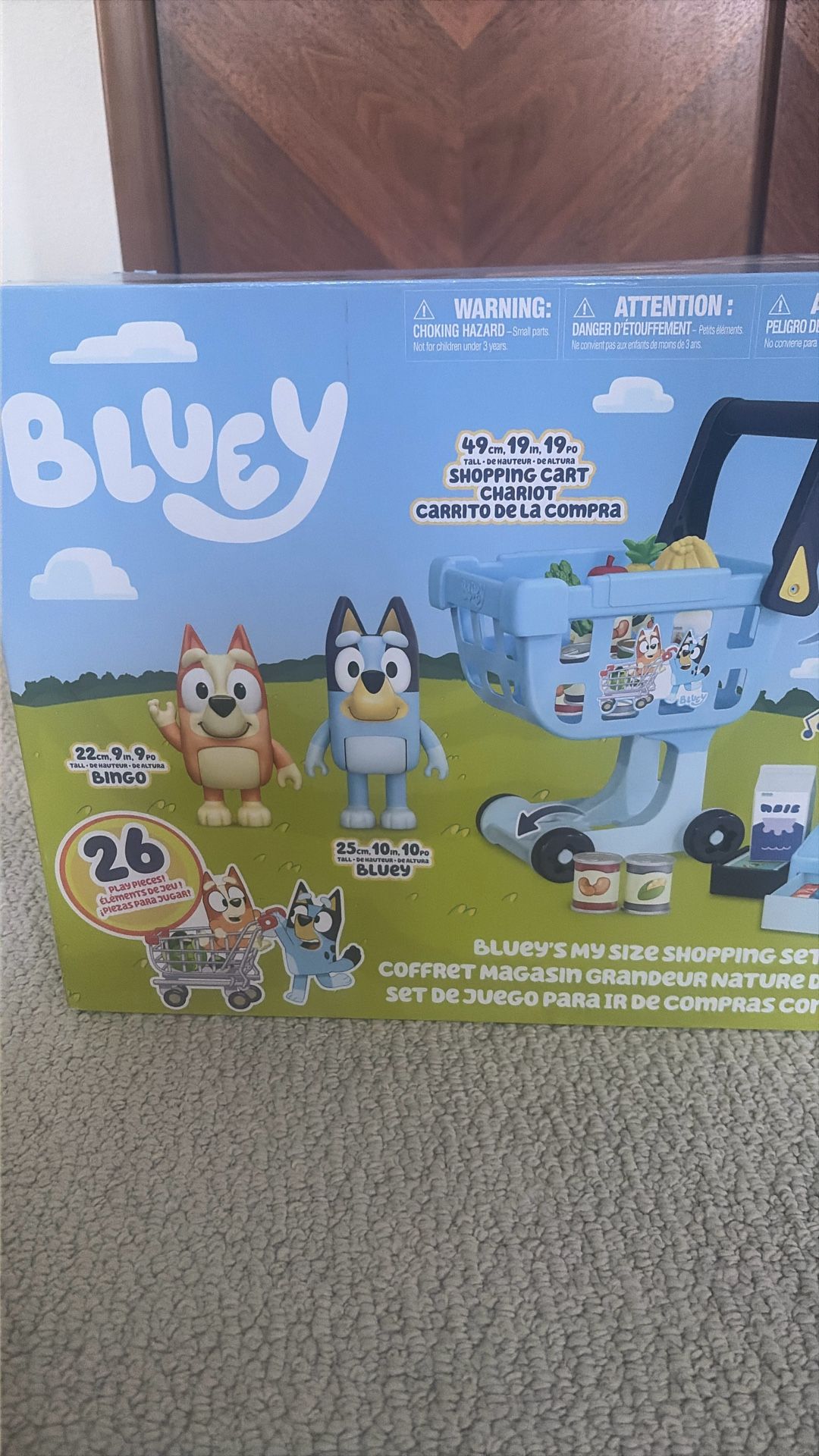 Bluey Shopping Set