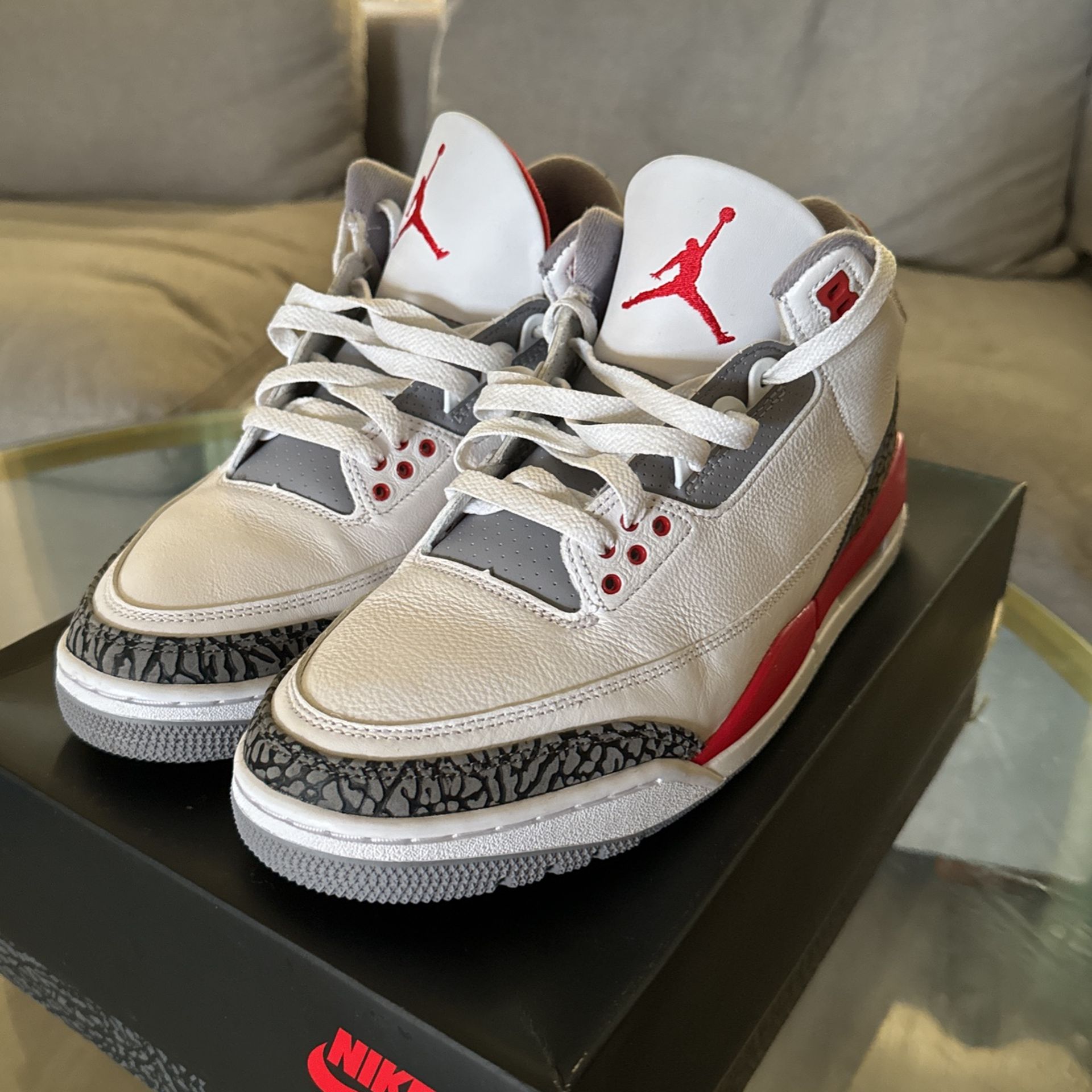Air Jordan 3 Retro Fire Red