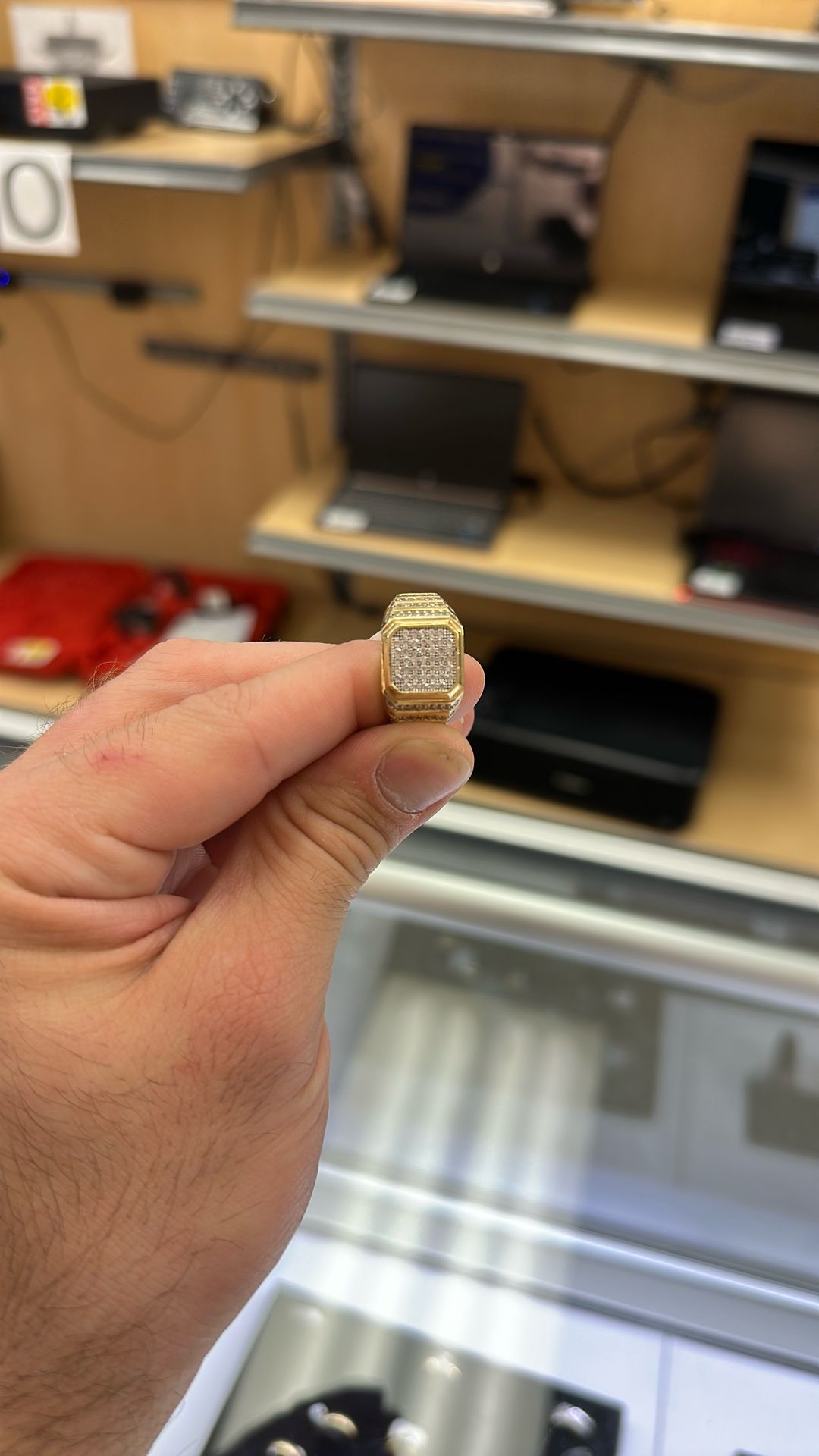 14k Gold Ring With Diamonds $1159.99