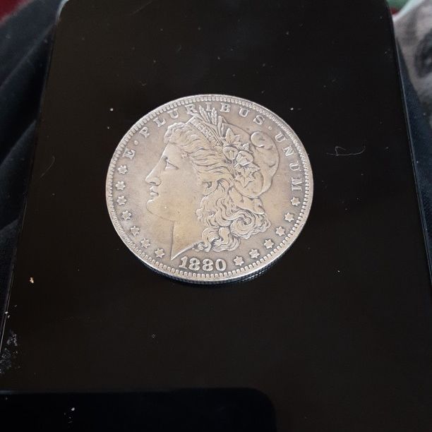 1880  F1-15 Morgan Silver Dollar 