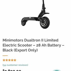Dualtron Scooter