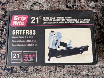 21º PLASTIC STRIP ROUND HEAD FRAMING NAILER