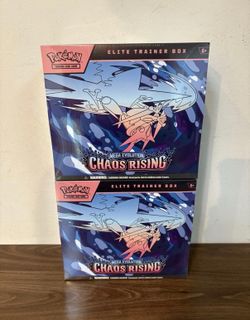 2 Pokemon Chaos Rising ETBs