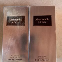 First Instinct Extreme Abercrombie & Fitch 3.4 oz EDP Cologne for Men New In Box 💯 Authentic