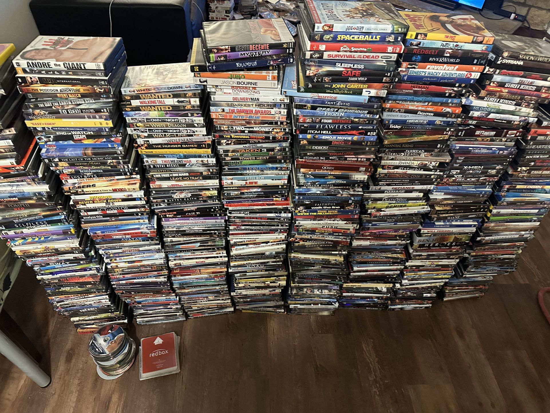 Lot Of 650 DVDs