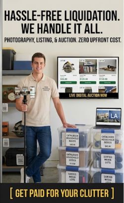 Professional Home & Estate Sales Management | Turn Your Unused Items Into Cash 🌿🏠