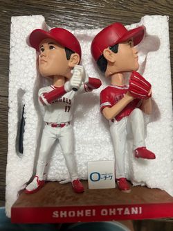 Angels Shohei Ohtani Double Bobblehead MLB #17 Los Angeles Baseball Collectible