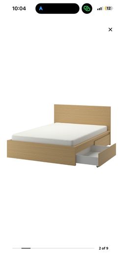 Queen-size IKEA bedroom set in excellent condition