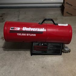 Universal 150-FASNG 150,000 BTU Heater Natural Gas 