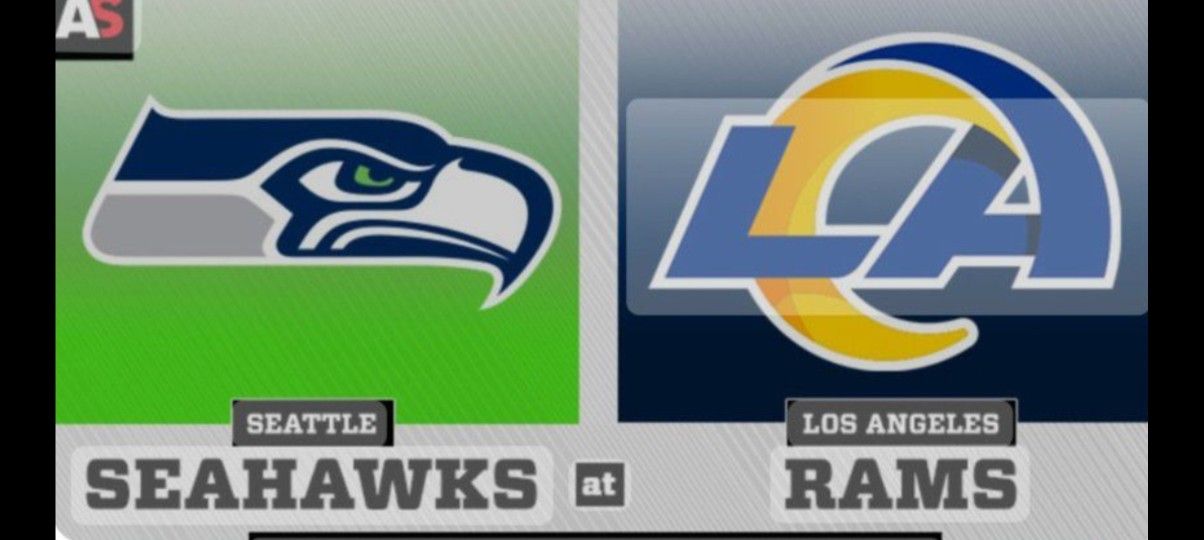 Los Angeles Rams Vs Seattle Seahawks 