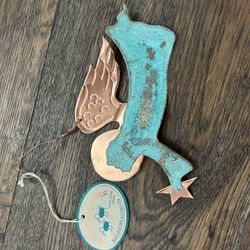 Copper Angel Ornament From Sedona arizona