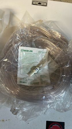 Oxygen Tubing And Nasal Cannulas
