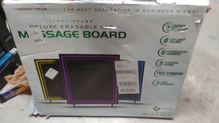 Greenlight Innovations Light Frame Message Board