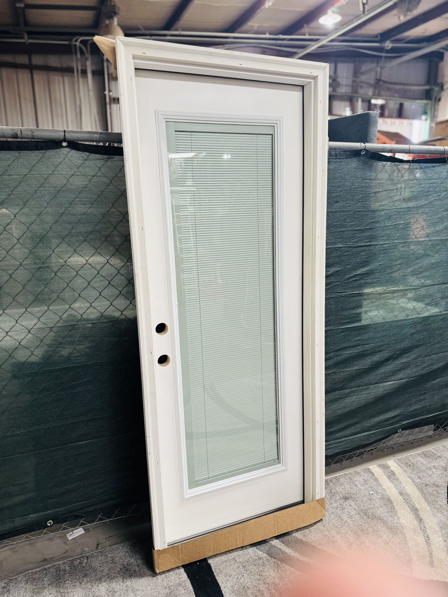 30” Pre Hung Fiberglass Front Entry Door NEW Wayfair