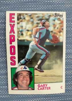 1984 Topps Super Gary Carter