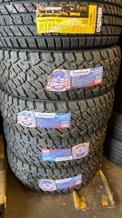 265 70 17 new tires