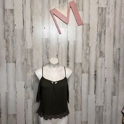 Green Blouse Size Médium 